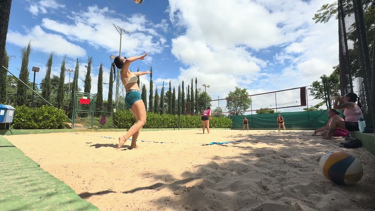 22/02/2026 - Bate bola - Sabrina e Priscila x Cristiane e Heliane