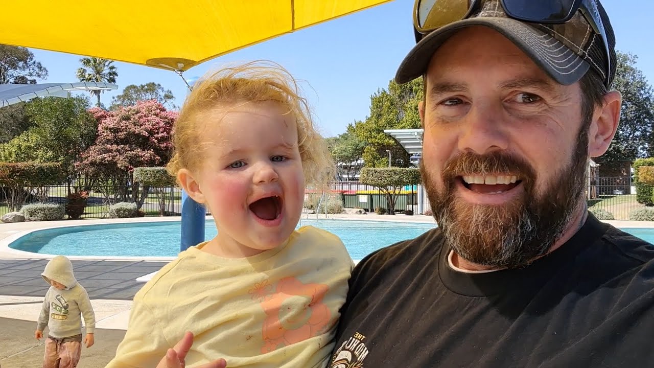 Camping with kids at Holiday Haven Shoalhaven Heads NSW.  Sept 2024
