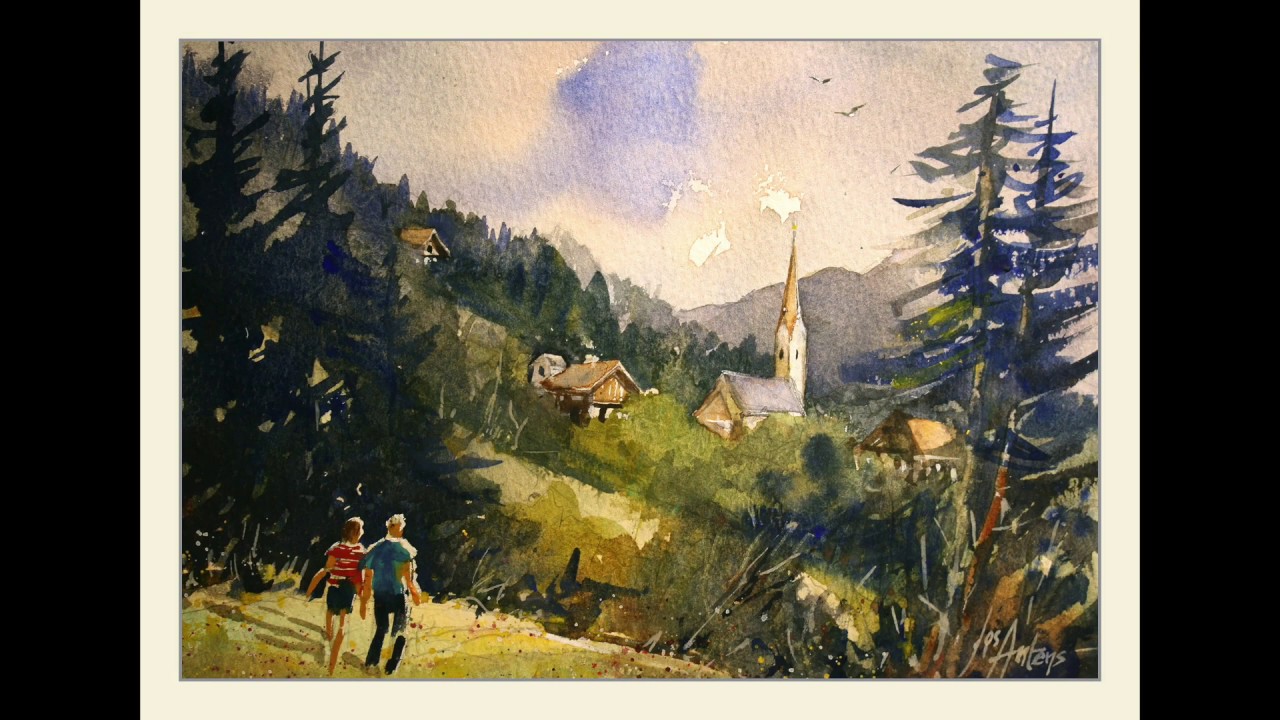 watercolours JOS ANTENS 2009