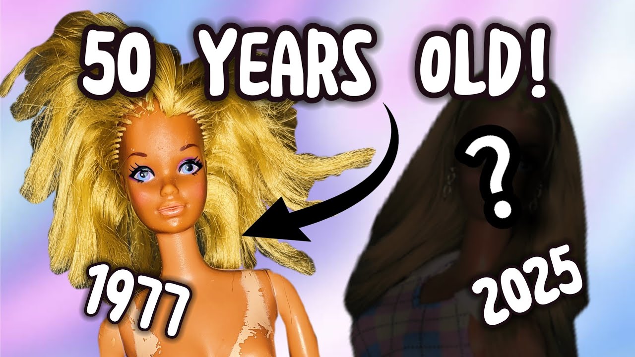 EXTREME Makeover: Restoring this 50 Year Old Barbie Doll