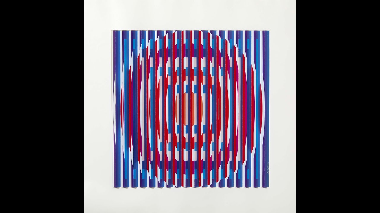 Yaacov Agam | Visual orchestration or (total fusion), 1960
