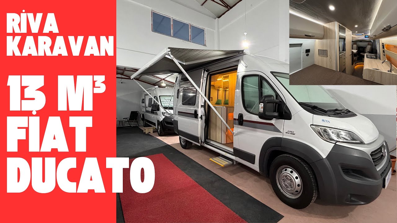 13 m³ Motokaravan Fiat Ducato - Riva Karavan 
