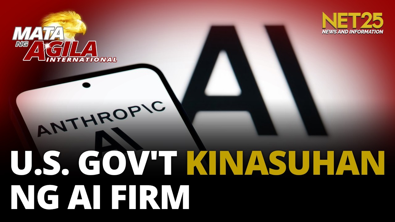 Anthropic kinasuhan ang U.S. government
