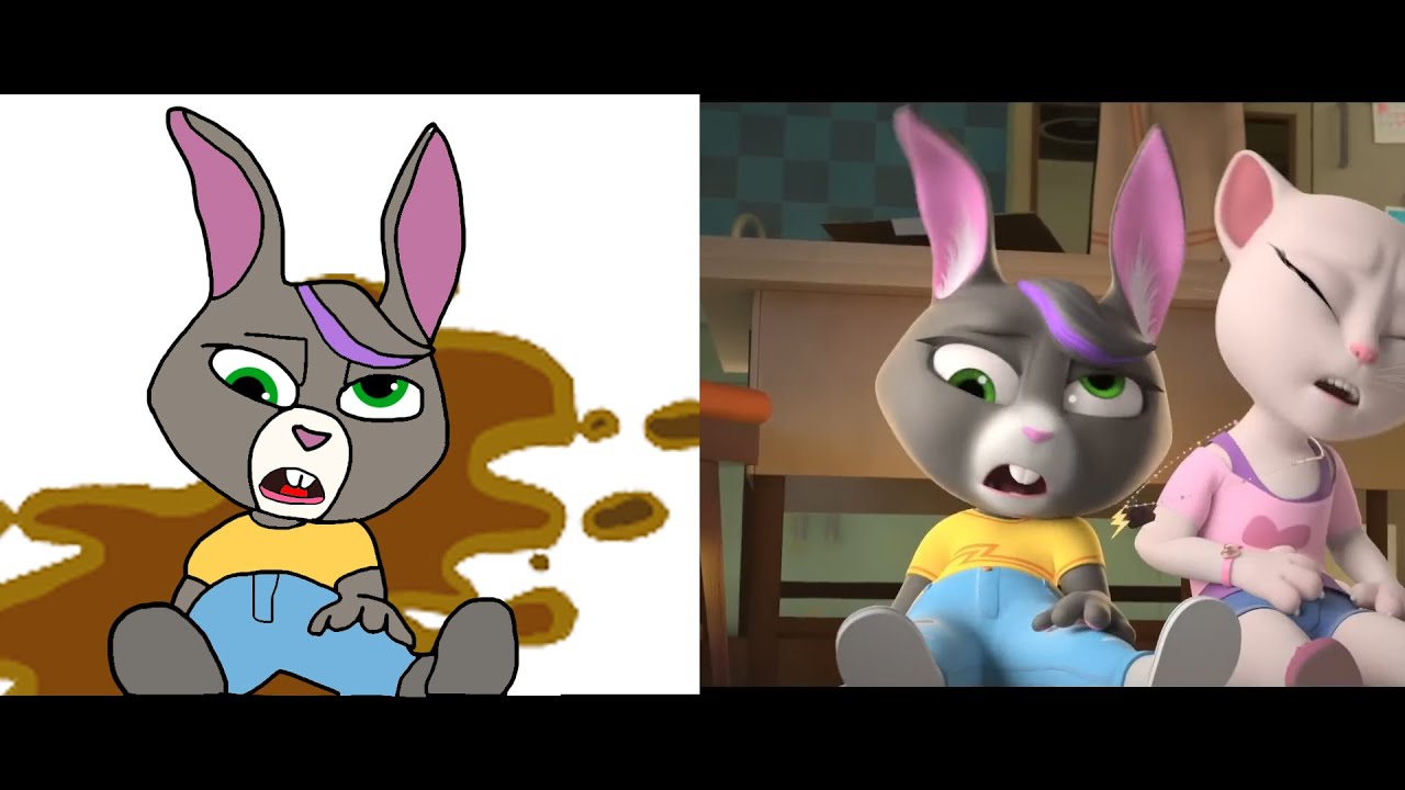 TALKING BECCA Little Miss Perfect Talking Tom funny drawing Meme 🤣😁😂👍🙏