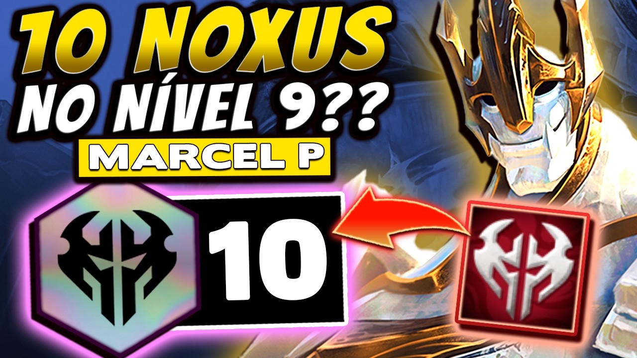 10 NOXUS NO 9 na GRANDE FINAL!!! - Marcelp CAMPEÃO com essa técnica absurda!
