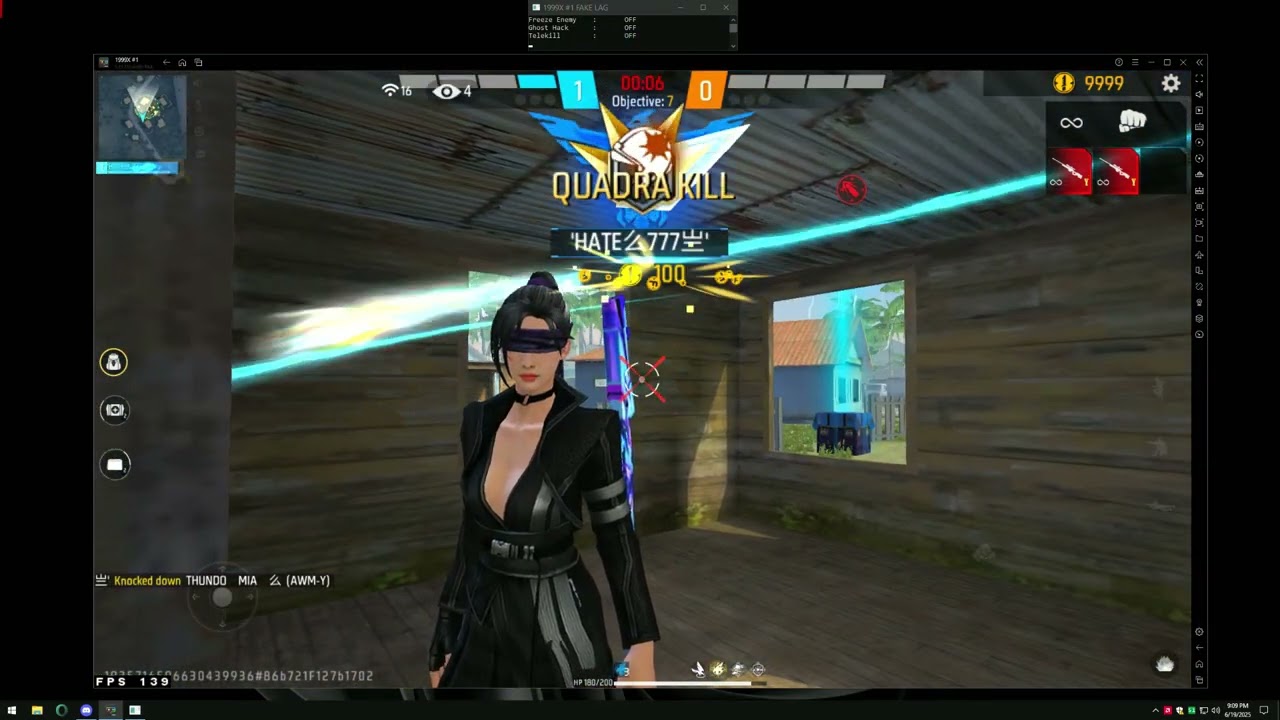 WORLD #1 FAKE LAG l FREE FIRE l 1999X l ZUBOHH