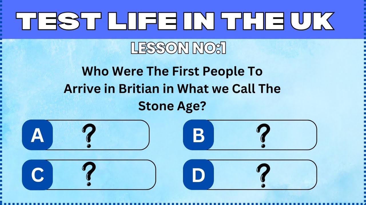 Life in the uk test | LESSON NO 1 |