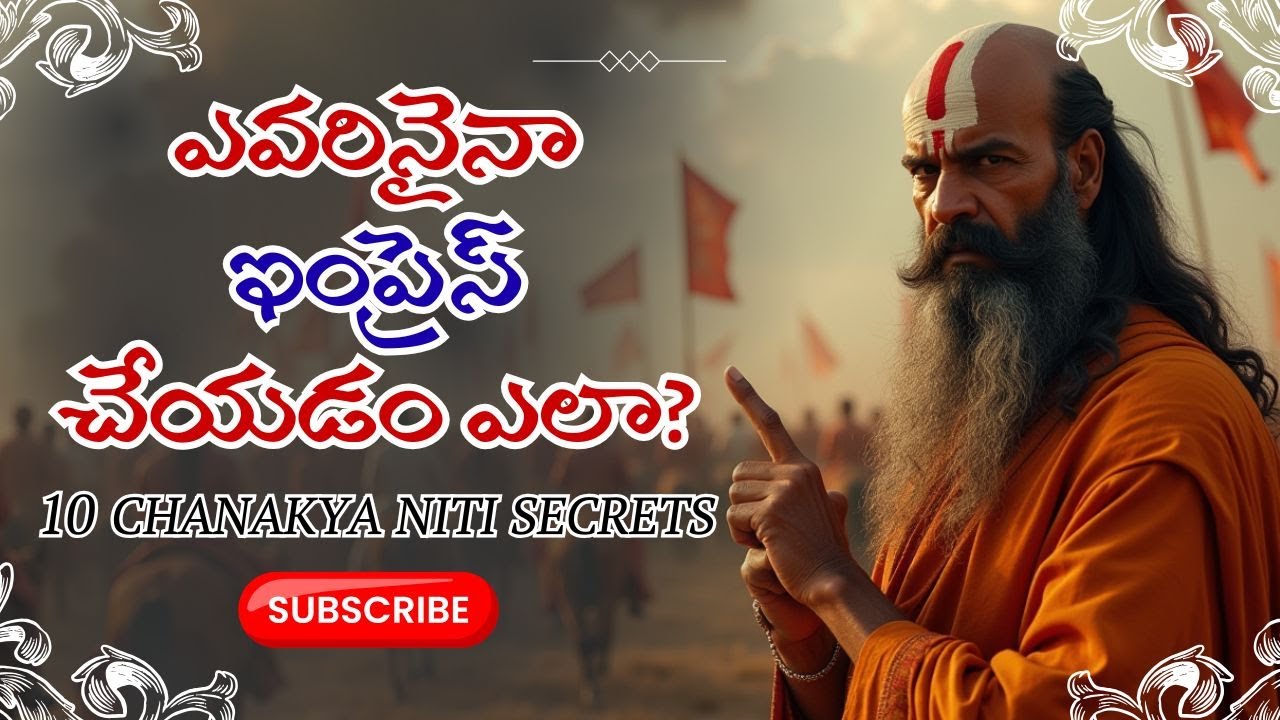 ఇంప్రెస్ చేయడం నేర్చుకో... ప్రజలను మీ మీద ఆధారపడేలా చేయండి! | 10 Chanakya Niti Secrets