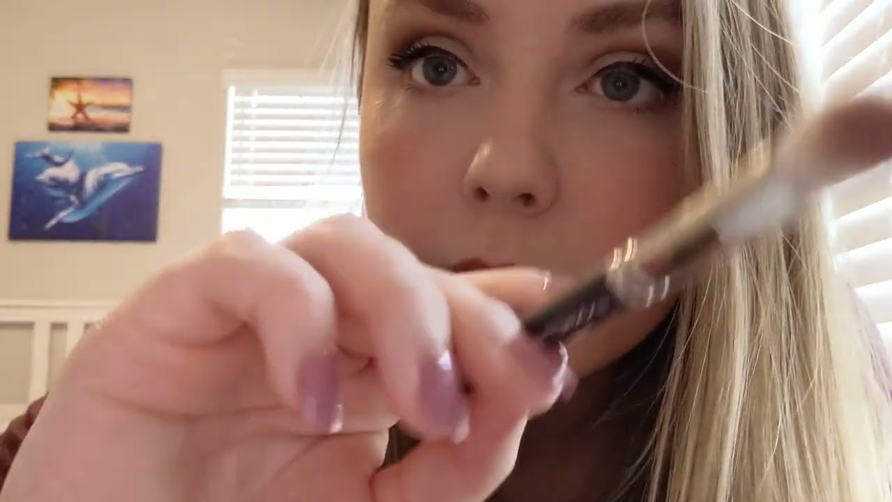 Asmr- Bestie with a crush on you does your makeup for a girls day out