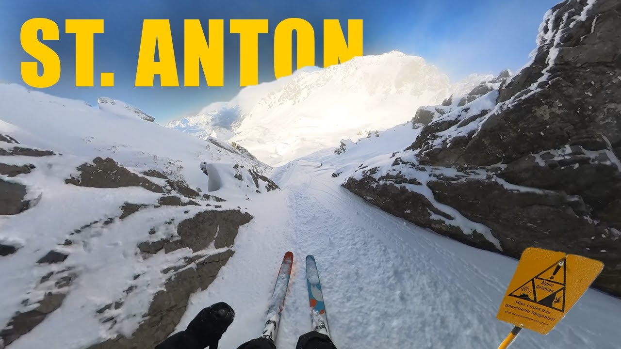 *POV* Solo Freeride Skiing at Sankt Anton am Arlberg