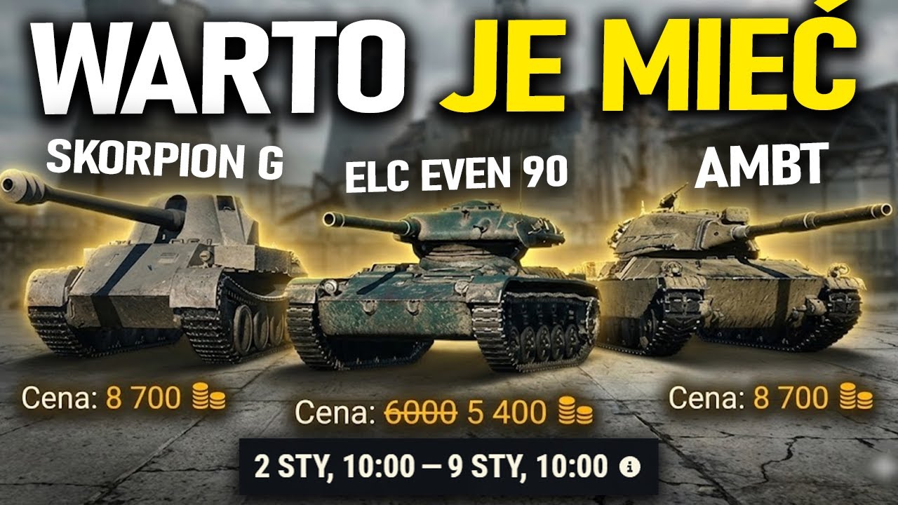 TE TRZY CZOŁGI PREMIUM CHCIAŁBYM MIEĆ W SWOIM GARAŻU!