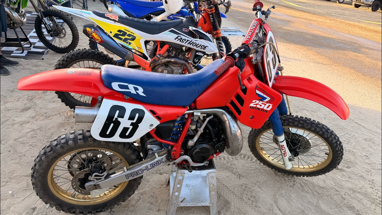 Glen Helen 1987 cr250 race 10/4/25 vintage socal mx