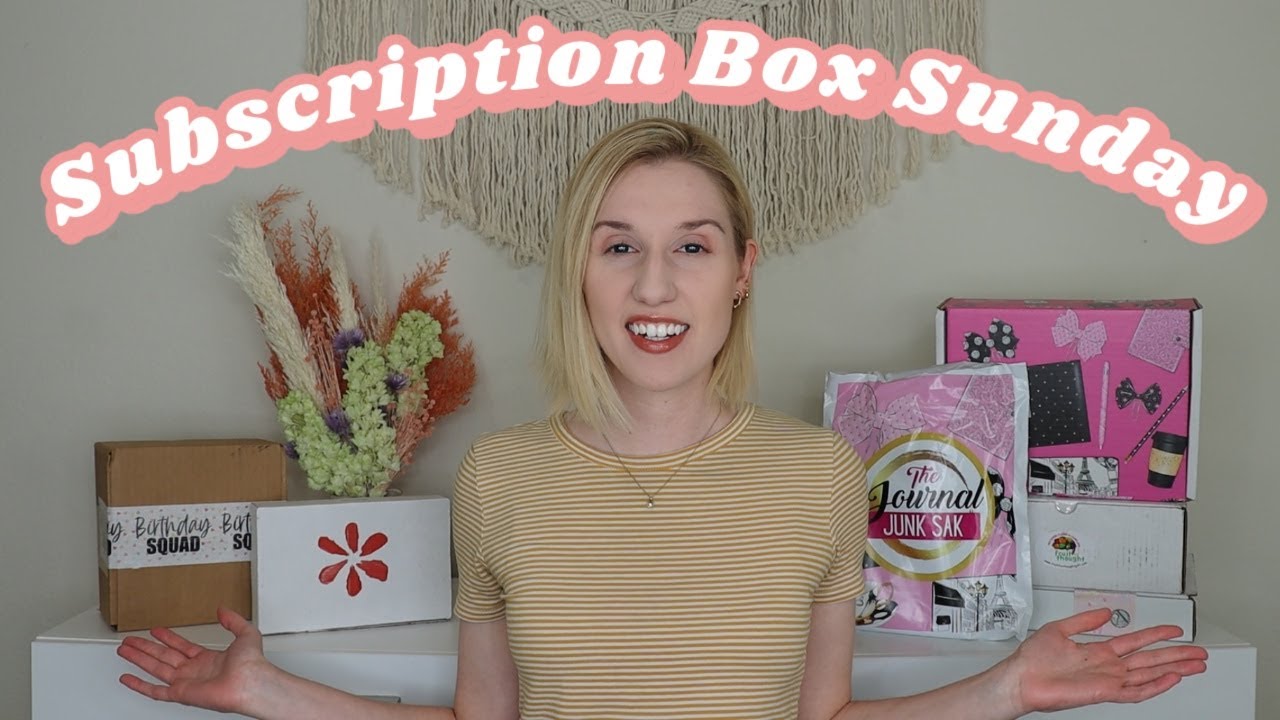 Subscription Box Sunday | Vol. 5 April 2022 | Walmart Beauty, Dot Boxx, Oddball Club + MORE