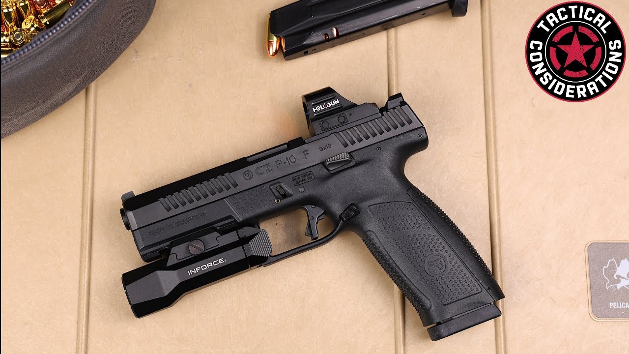 Лучший спусковой крючок для CZ P10C от Apex Tactical