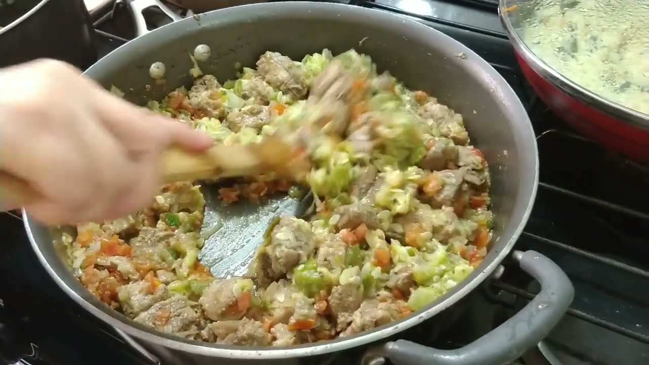 Calabacita Con Puerco Frito
