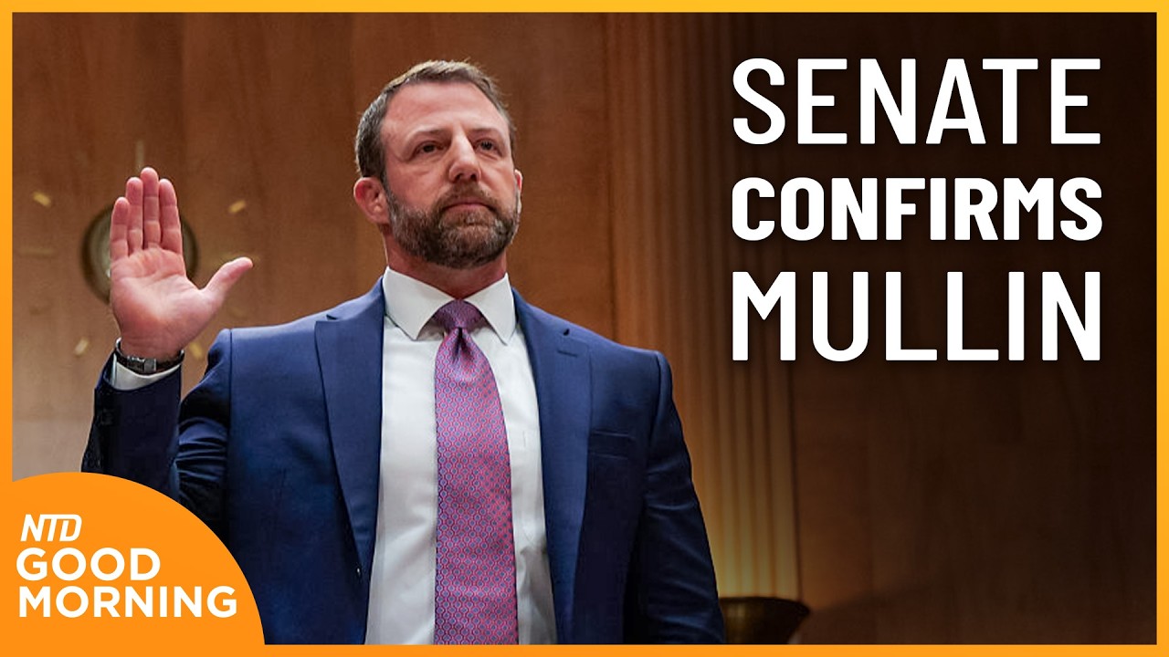 Mullin Confirmed as DHS Secretary; Trump Touts Memphis Safe Task Force | NTD Good Morning (March 24)