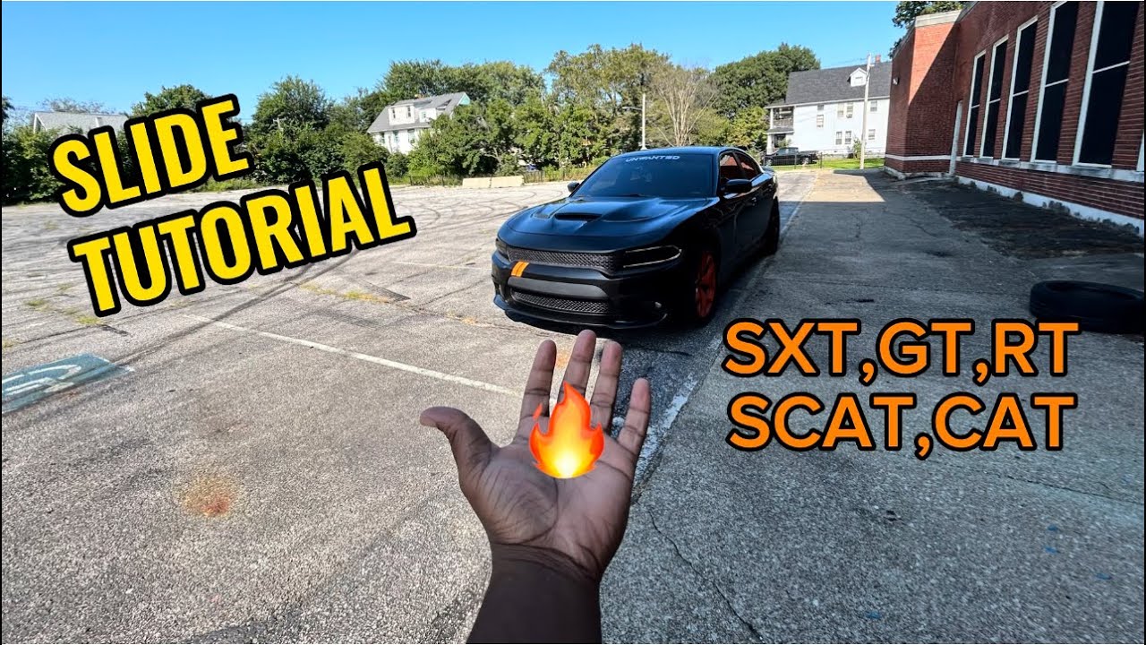 Как скользить на V6, RT, ScatPack и Hellcat. Обучающее видео 🌪️