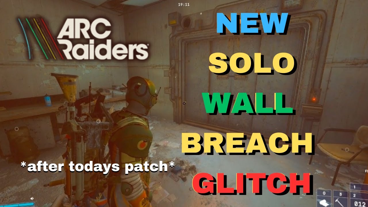 NEW ARC Raiders SOLO Wall Breach Glitch after Patch 1.2.0 (You don't have to share the Goop!)