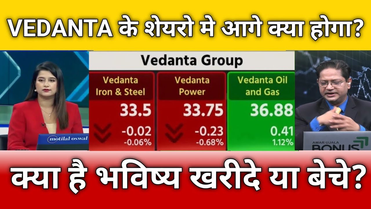 Vedanta, Vedanta Iron and Steel, Vedanta Oil and Gas, Vedanta Aluminium share latest news, target