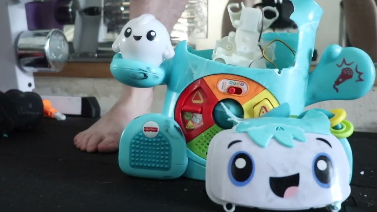 Fisher Price Dance & Groove Rockit, Dance Dance Rainbow Worm и Baby Einstein Go Opus Go Destr.