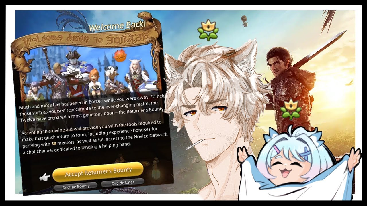 Coming back to Final Fantasy XIV after 2 YEARS w/@Momokolloi