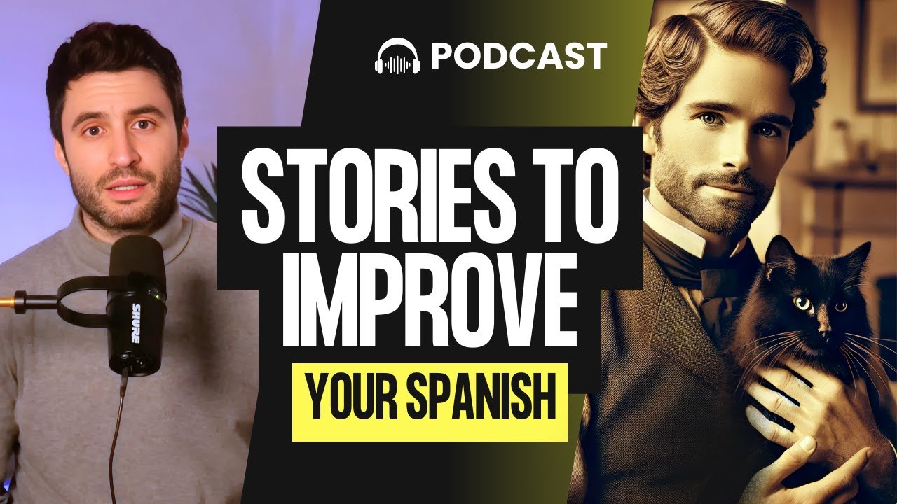 El gato negro de Edgar Allan Poe 🎧 Improve your Spanish Listening Skills with Stories in Spanish
