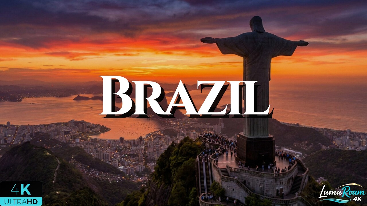 Brazil in 4K – Breathtaking Landscapes from Amazon to Rio's Golden Beaches