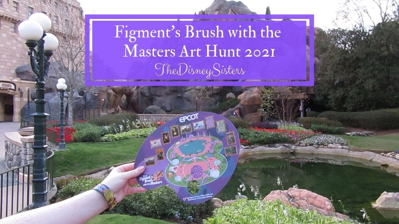 Figment's Brush with the Masters Art Hunt 2021 | EPCOT France Pavilion Expansion - TheDisneySisters