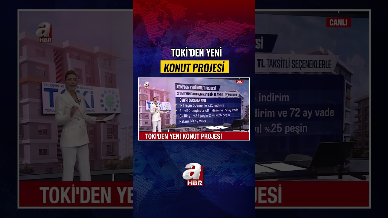 TOKİ'den yeni konut projesi... İşte detaylar  | A Haber