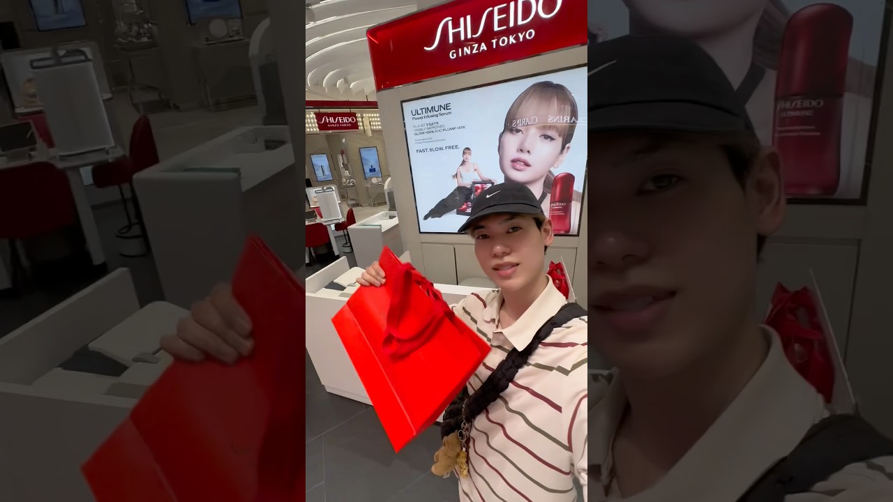 go get it #LISAwithULTIMUNE #LISAxSHISEIDO #LISA #y0shiyvki