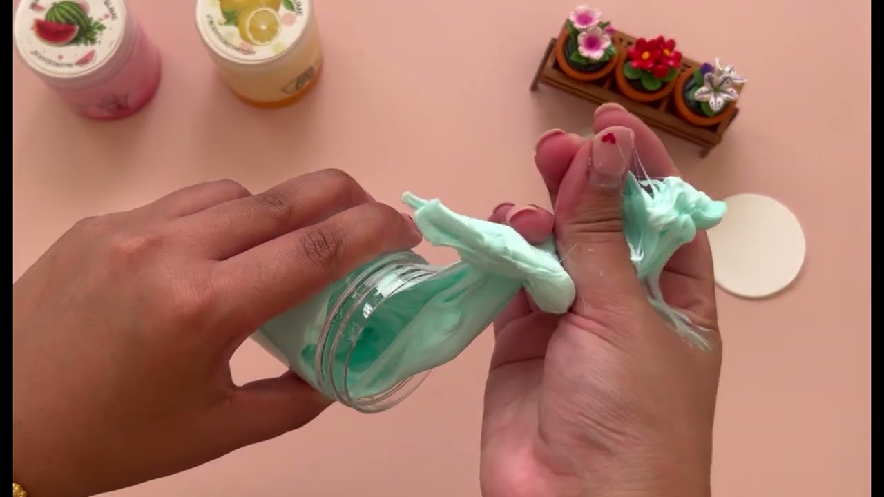 Slime and Gentle Tapping Sounds