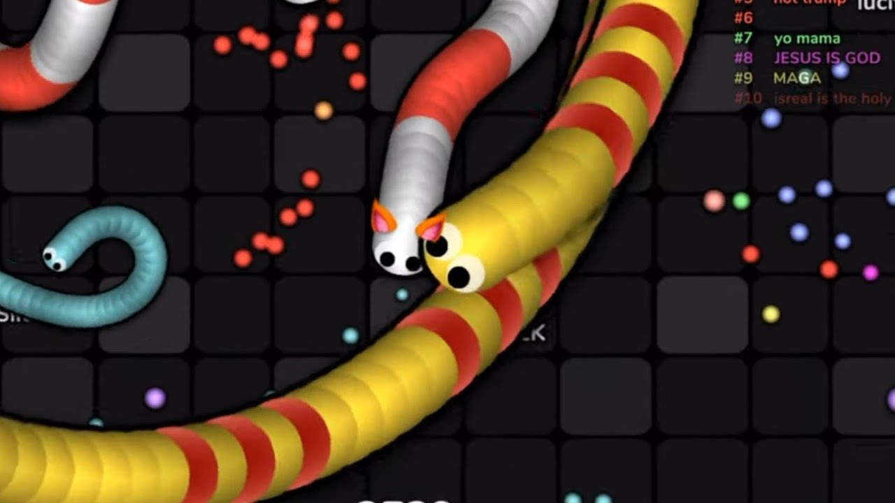 Kills on Slither.io 😵 #5