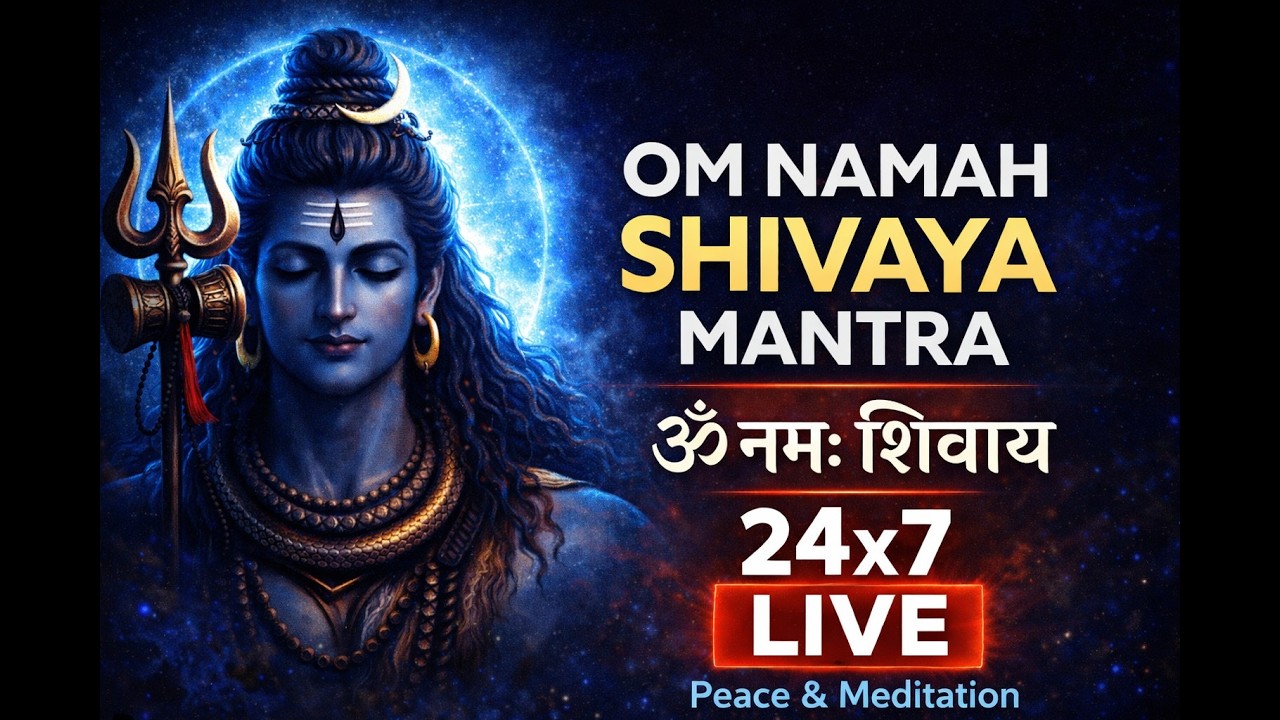 🔴 LIVE: Om Namah Shivaya 24x7 Chanting | Shiv Mantra Meditation | Mahadev Dhyan | Vov_Bhakti