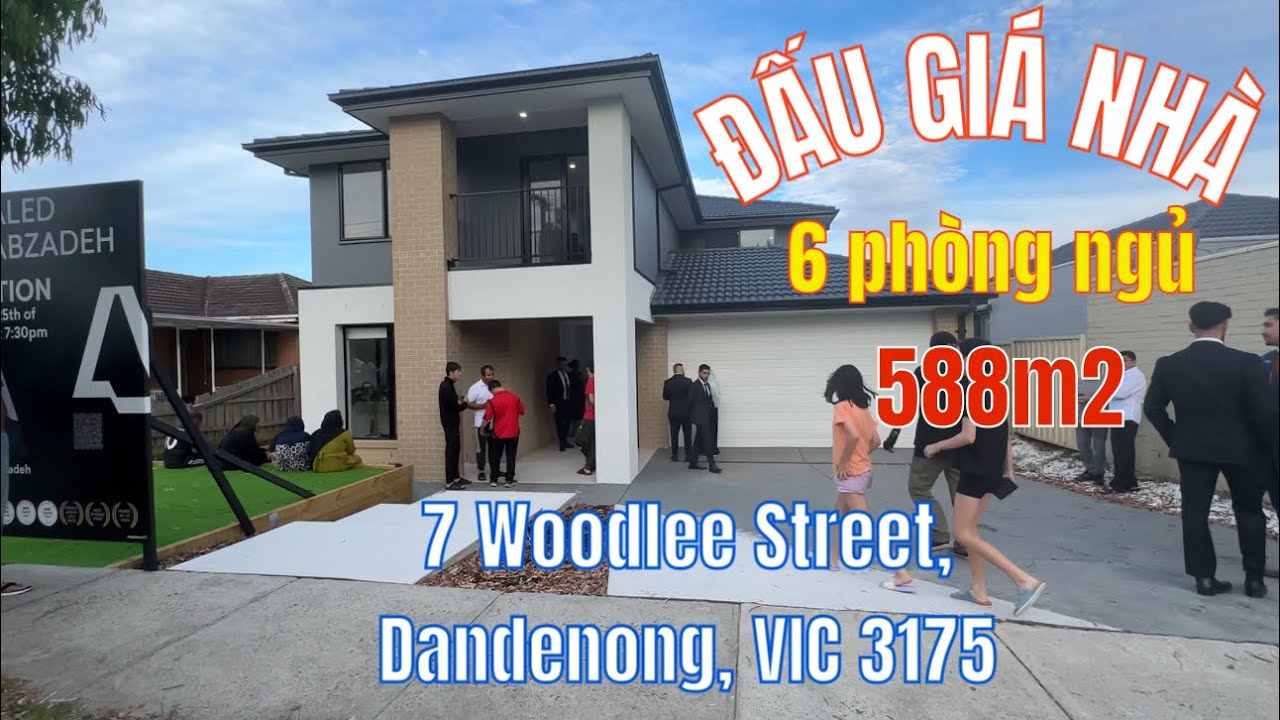 #35. Nhà mới chưa ai ở nhưng đấu giá lại thất bại ê chề vùng Dandenong Melbourne Úc🇦🇺