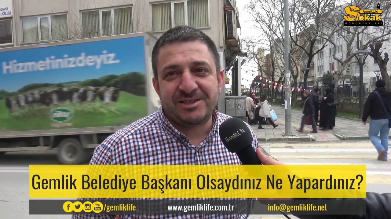 GemlikLife Sokak Röportajları - Gemlik Belediye Başkanı Olsaydınız Ne Yapardınız?