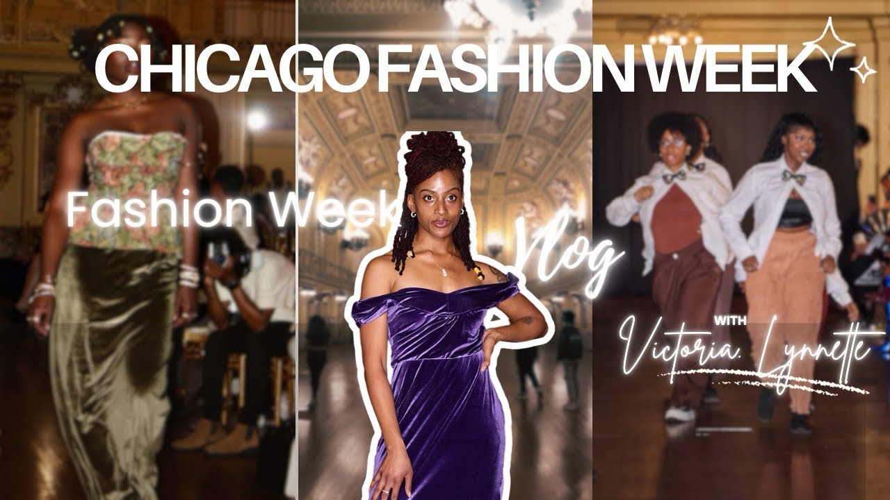 Fashion Designer Diaries🪡 | BTS of Chicago Fashion Week 2025 | Backstage Chaos & Runway Magic | vlog