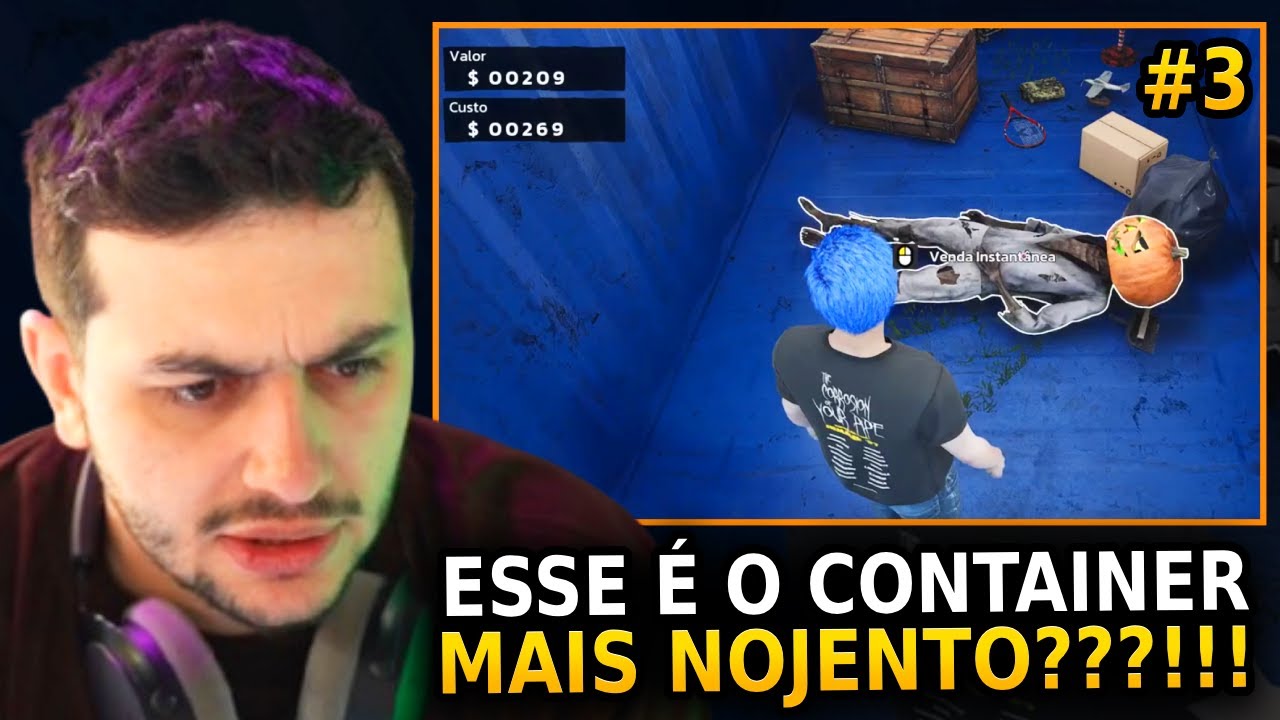 ENCONTREI UM CONTÊINER MUITO ESTRANHO NO STORAGE HUNTER SIMULATOR