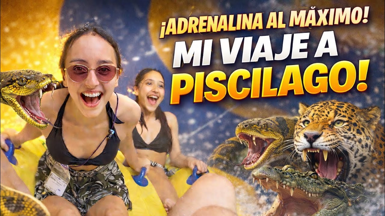 ¡Vamos a PISCILAGO! 🌊 Adrenalina al máximo 🎢