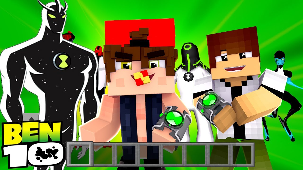 Minecraft PE - Who's Your Family? O FILHO DO ALIEN X BEN 10 !