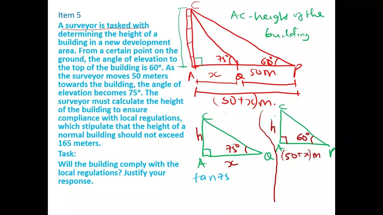 “Trigonometry made easy | SOHCAHTOA | Sine & Cosine Rules | Angles of Elevation & Depression”