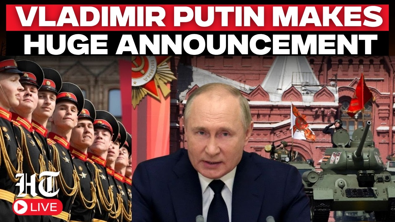 Putin Speech LIVE | Russia Victory Day 2026  | Putin Speaks at Victory Day Military Parade at Moscow