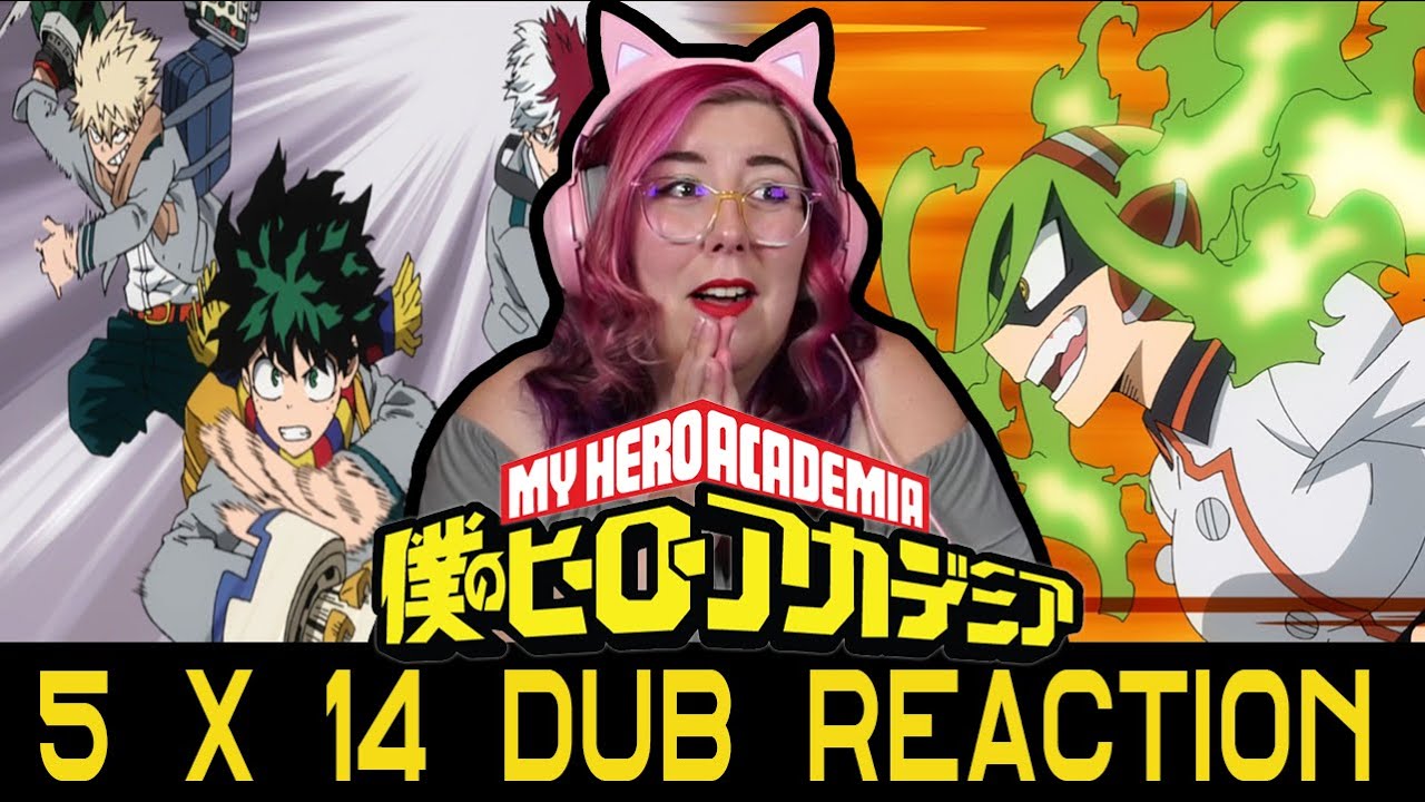 REAL PRO HEROES?!? - My Hero Academia 5 x 14 ( DUB ) Reaction - Zamber Reacts