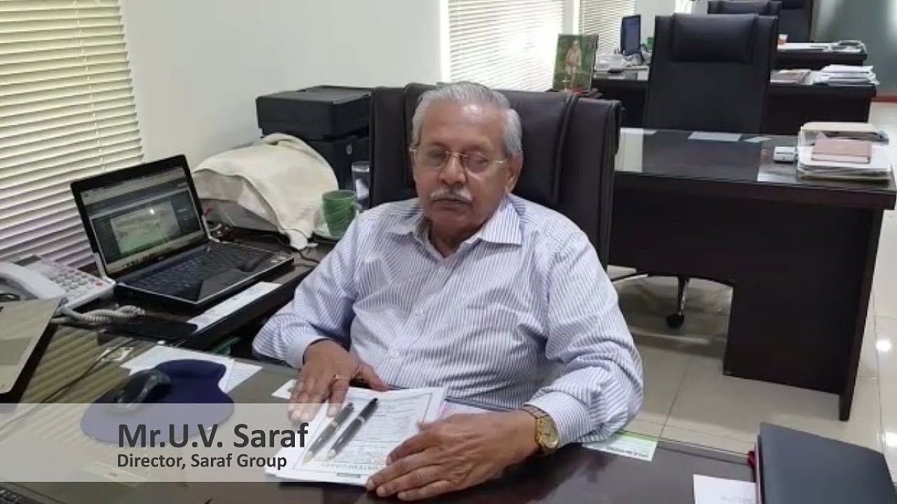 Mr. U.V. Saraf, Director of Saraf Group, endorses PSTS Group