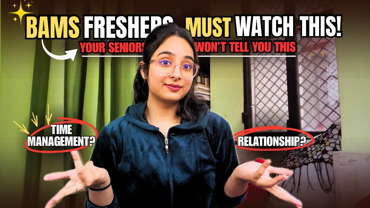 BAMS Students! Don&rsquo;t Ignore These 7 Things!😱What I Wish I Knew Earlier🚨#bams#trending#sanskrit