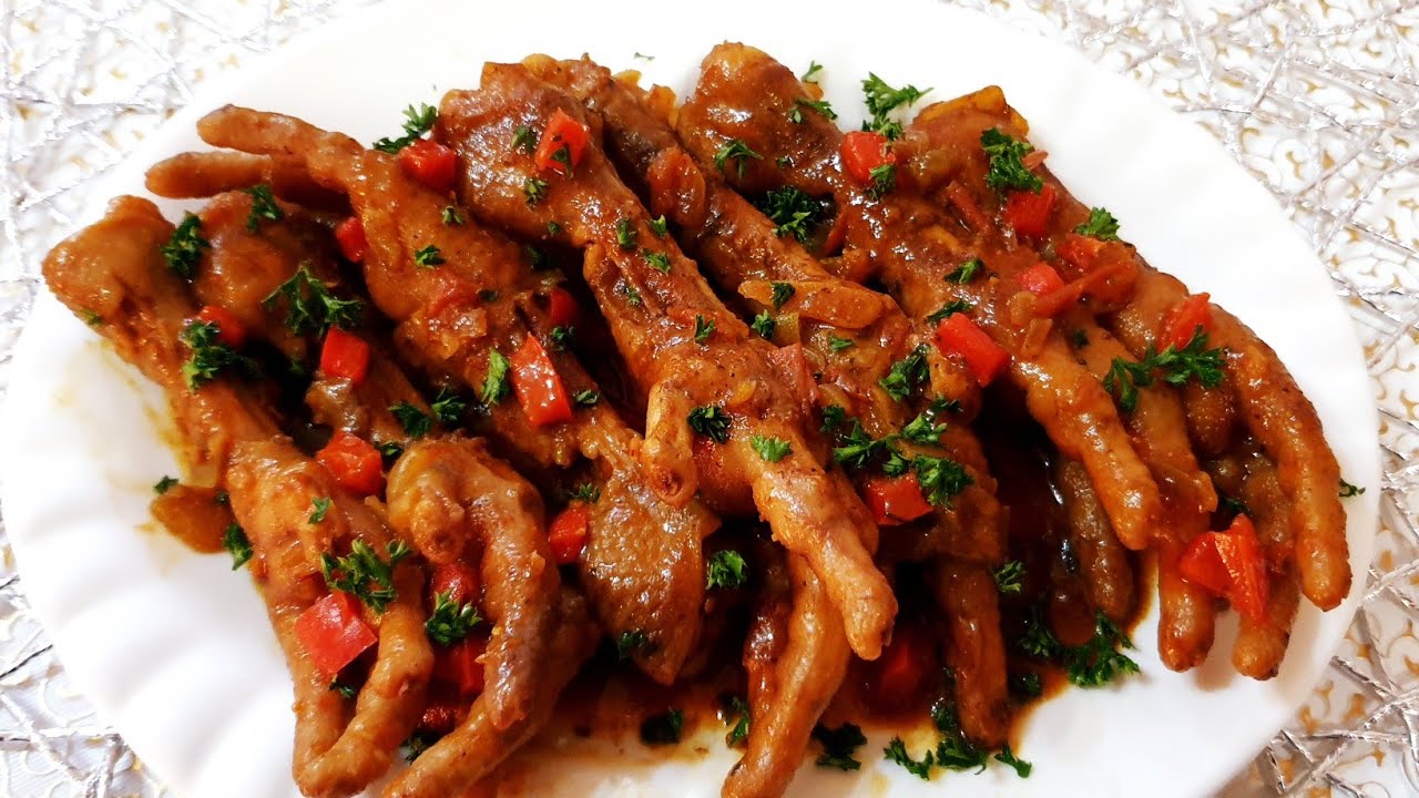 Chicken feet recipe || How to cook chicken feet || Amancondo || Amanqina enkukhu || South African
