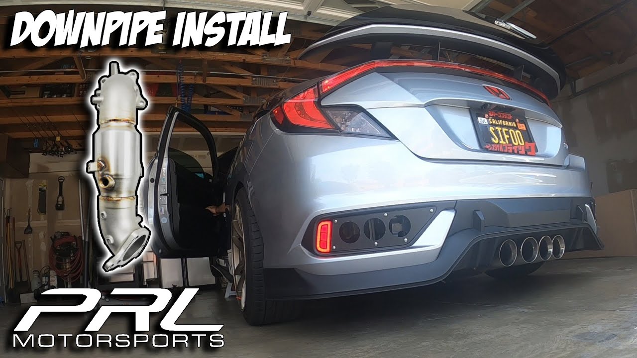 PRL DOWNPIPE INSTALL | 2020 Civic SI