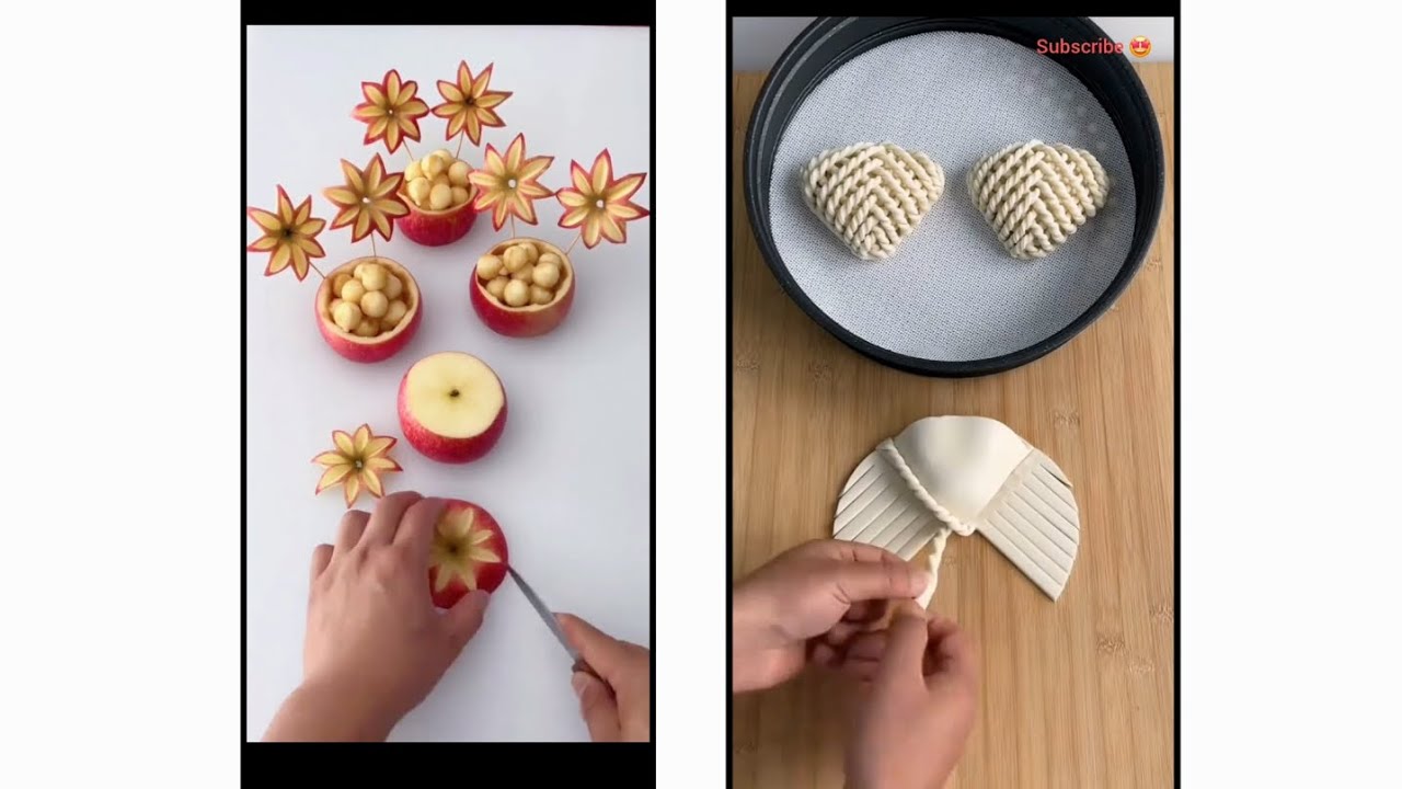 Make Beautiful and satisfying pastry food art l Beautiful and Easy Fruits Decoration ideas 💡 #food