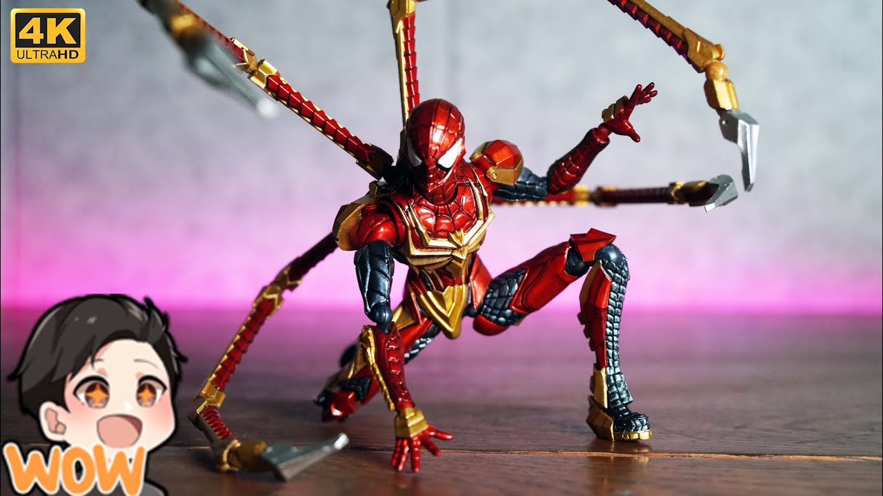 Unboxing: Bring Arts Spider-Man (Iron-Spider) from the Marvel Universe