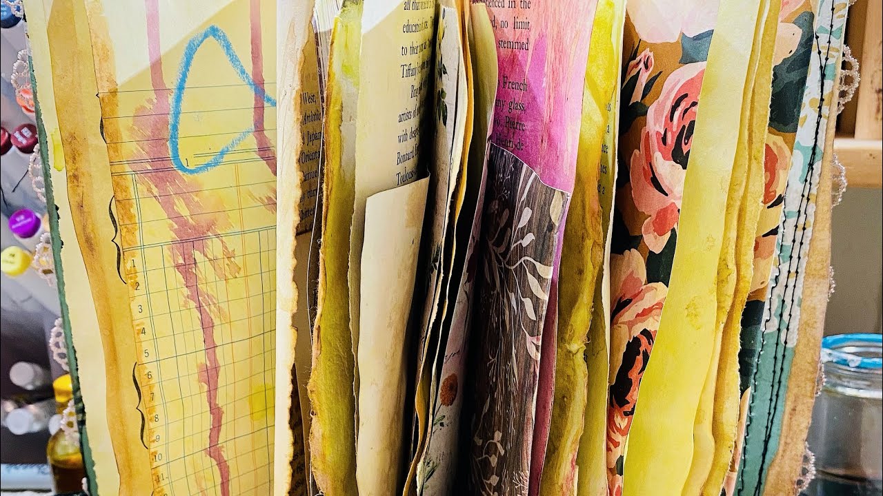 ART JOURNAL FROM PEN PAL MAIL