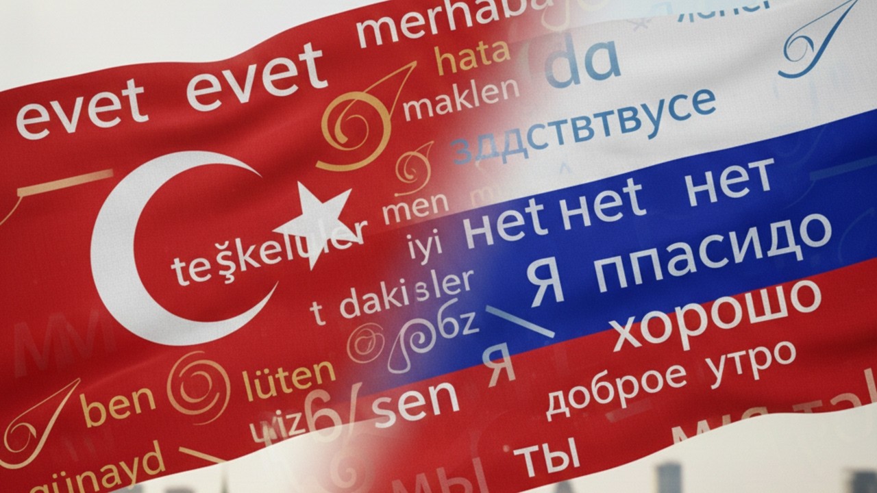 En Çok Kullanılan 20 Kelime | Türkçe – Rusça Pratik Öğrenme 🇹🇷🇷🇺